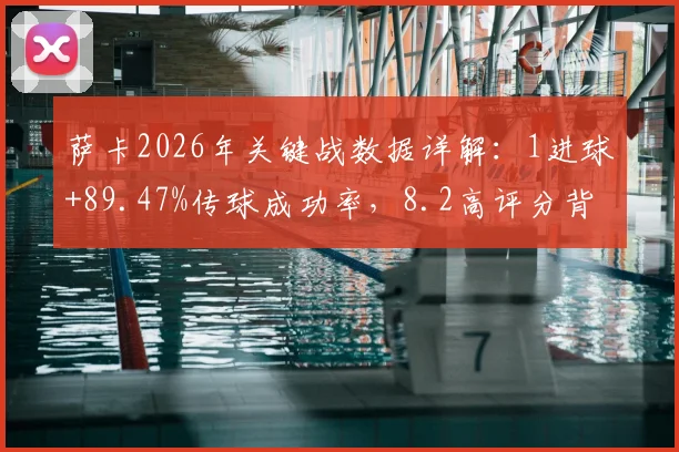 萨卡2026年关键战数据详解：1进球+89.47%传球成功率，8.2高评分背后的攻防贡献